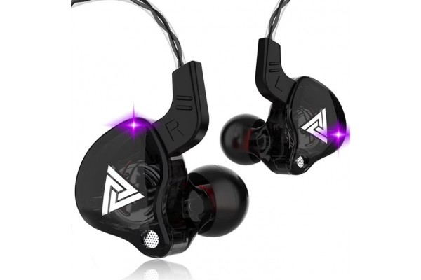 Слушалки QKZ AK6 / QKZ DMX BLACK нови -  -  - nextbg.com