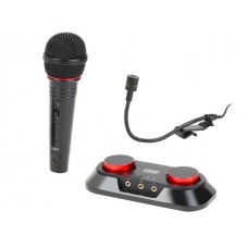 Комплект Streaming Kit Creative Sound Blaster R3, USB, Микрофон, Черен