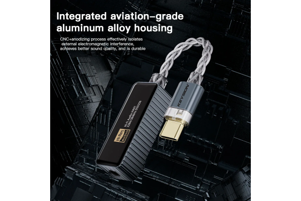 Аудио ДАК DAC / усилвател  за телефон KEYSION 384kHz DSD256 CS43198+CT7601 Type-c -  -  - nextbg.com