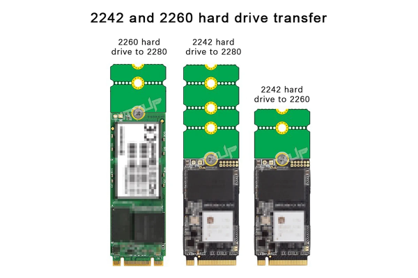 Удължител за М2 NVME SSD за всички размери -  -  - nextbg.com