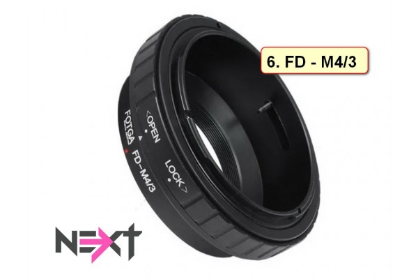 Преходник FOTGA от Canon FD към Панасони/Олимпус М4/3 - Фото аксесоари - 15010 - nextbg.com
