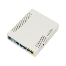 Рутер MikroTik RB951Ui-2HnD, POE, USB