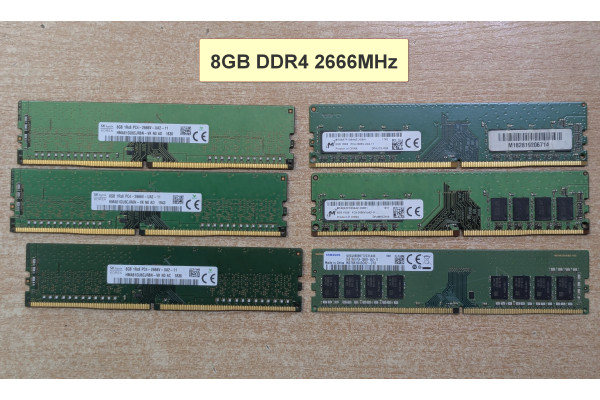 8GB DDR4 2666MHz  памет за настолен компютър PC4 - памет за компютри - 17002 - nextbg.com