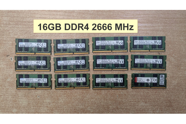 16GB памет за лаптоп DDR4 2666 MHz - Памет SO-DIMM за лаптопи - 120041 - nextbg.com