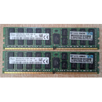2x16GB DDR4 ECC Registered (RDIMM) сървърна памет –  2133 MHz