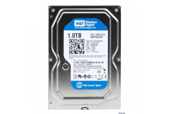 1TB твърд диск 3,5" WD Caviar Blue SATA3 7200 64MB - твърди дискове за компютри - 13004 - nextbg.com