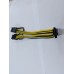 6 пин към 2х 8 (6+2) pin PCI Express захранващ кабел - кабели и преходници - 14415 - nextbg.com