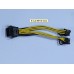 6 пин към 2х 8 (6+2) pin PCI Express захранващ кабел - кабели и преходници - 14415 6 пин към 2х 8 (6+2) pin PCI Express захранващ кабел - кабели и преходници - 14415 - nextbg.com