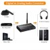 Цифров към аналогов аудио конвертор DAC 192kHz с Bluetooth/блутут и дистанционно - кабели и преходници - 14607 - nextbg.com