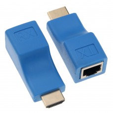 HDMI Extender/удължител с RJ45 порт/LAN кабел FullHD до 30м