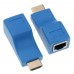 HDMI Extender/удължител с RJ45 порт/LAN кабел FullHD до 30м - кабели и преходници - 14026 - nextbg.com