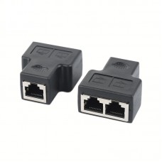 Мрежов LAN сплитер, RJ45 удвоител - 2 броя