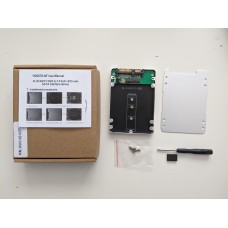 Външна кутия 2,5" SATA3 за M.2 диск/SSD "Makki" 