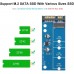 Адаптер за M.2 SSD към 2.5" SATA 3.0 конектор - кабели и преходници - 14212 - nextbg.com