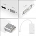 3в1 адаптер Mini Display Port (Mini DP) / Thunderbolt към HDMI - DVI - VGA - кабели и преходници - 14112 - nextbg.com