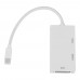 3в1 адаптер Mini Display Port (Mini DP) / Thunderbolt към HDMI - DVI - VGA - кабели и преходници - 14112 - nextbg.com