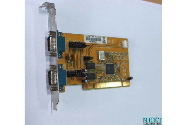 PCI контролер с два COM порта (Powered) - PCI контролери за компютри - 280067386 - nextbg.com