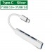 Type-C To USB 3.0 Хъб HUB за Lenovo Macbook HP смартфони и др. - кабели и преходници - 14120 - nextbg.com