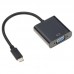Преходник (адаптер) USB Type-C (USB 3.1) към VGA - кабели и преходници - 14116 - nextbg.com