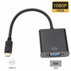Преходник (адаптер) USB Type-C (USB 3.1) към VGA