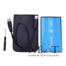 USB 2.0 алуминиева кутия за външен хард диск 2.5” SATA 