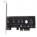 Преходник M2 SSD NVME към PCI-E 3.0 x4 - кабели и преходници - 14215 - nextbg.com