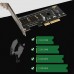 Преходник M2 SSD NVME към PCI-E 3.0 x4 - кабели и преходници - 14215 - nextbg.com