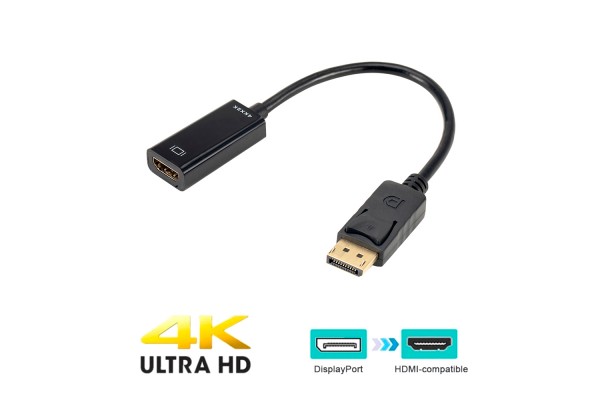 Преходник DisplayPort към HDMI - кабели и преходници - 14015 - nextbg.com