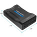 HDMI към SCART конвертор 1080P цифров към аналогов видео и аудио адаптер - кабели и преходници - 14010 - nextbg.com