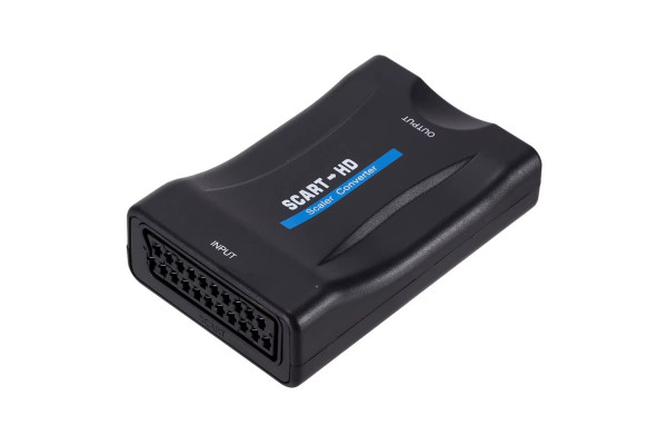 SCART към HDMI конвертор 1080P Full HD 720P видео и аудио адаптер - кабели и преходници - 14009 - nextbg.com