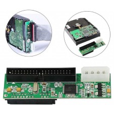 Адаптер за SATA 3.5"/2.5" твърд диск към PATA/IDE кабел (без джъмпер за Master/Slave)
