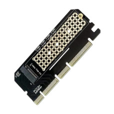 Преходник PCIe към M.2 NVMe M-Key адаптер за SSD 2230/2242/2260/2280, PCI-E x4/x8/x16