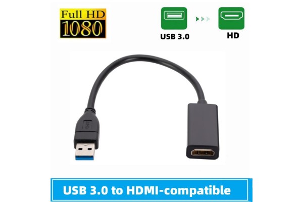 Преходник USB 3.0 към HDMI - кабели и преходници - 14112 - nextbg.com
