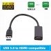 Преходник USB 3.0 към HDMI - кабели и преходници - 14112 - nextbg.com