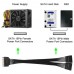 Разклонител/сплитер на захранващ SATA кабел към 5 x SATA hdd сплитер - кабели и преходници - 14412 - nextbg.com