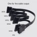 Разклонител на захранващ Molex / SATA кабел за 3.5" hdd Power spliter - кабели и преходници - 14411 - nextbg.com