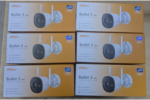 Dahua Imou Bullet 3 5MP (3K 2880*1620) WiFi камера за видеонаблюдение - Камери за видеонабюдение - 90007 - nextbg.com
