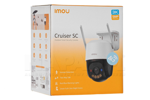 4G (SIM) камера за видеонаблюдение IMOU Cruiser SC 4G 5MP - Камери за видеонабюдение - 90013 4G (SIM) камера за видеонаблюдение IMOU Cruiser SC 4G 5MP - Камери за видеонабюдение - 90013 - nextbg.com