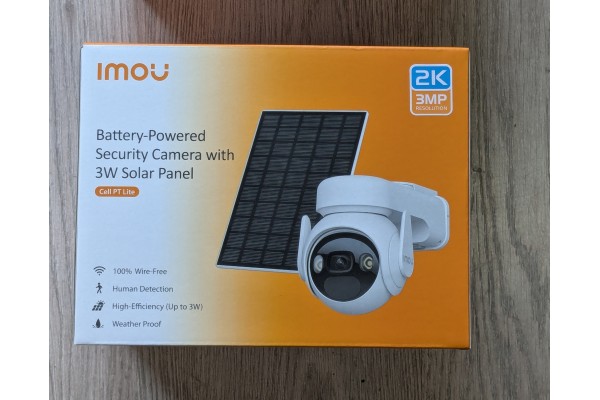 Безжична камера Dahua Imou IMOU Cell PT Lite + БАТЕРИЯ и СОЛАРЕН ПАНЕЛ - Камери за видеонабюдение - 90008 - nextbg.com