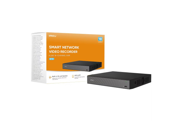IMOU NVR 18-канален 8MP / 4K HDMI / H.265 (мрежово записващо устройство за камери) - Камери за видеонабюдение - 900481 IMOU NVR 18-канален 8MP / 4K HDMI / H.265 (мрежово записващо устройство за камери) - Камери за видеонабюдение - 900481 - nextbg.com