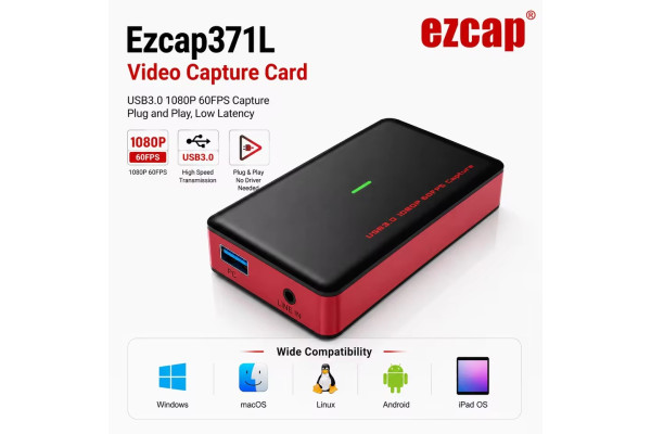 Ezcap371L GameLink U3 4K HDMI USB 3.0 Capture Card 1440p30 1080p60 - Видео кепчър карта - 14709 - nextbg.com
