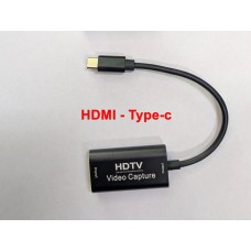 HDMI - Type-C  Video Capture Card - Game Live Streaming / Record