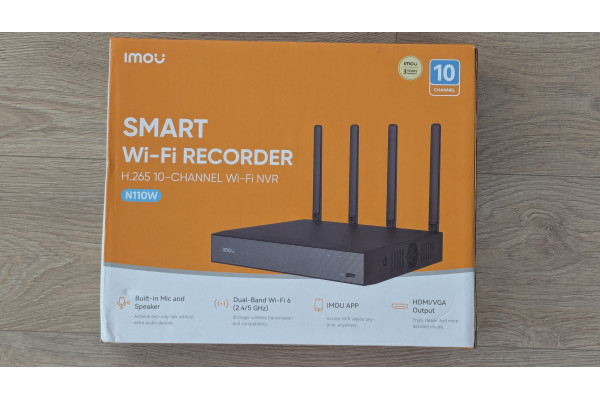 IMOU Wi-Fi  NVR 10-канален (мрежово записващо устройство за камери) Wi-Fi версия - Камери за видеонабюдение - 90015 - nextbg.com