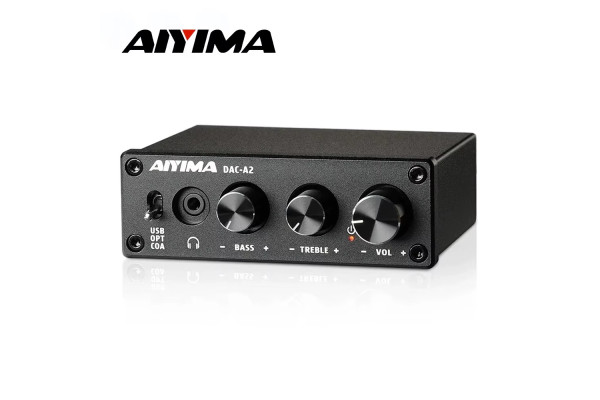 AIYIMA DAC A2 , мини ДАК с усилвател за слушалки и звукова карта HiFi - Аудио усилватели и DAC - 14612 AIYIMA DAC A2 , мини ДАК с усилвател за слушалки и звукова карта HiFi - Аудио усилватели и DAC - 14612 - nextbg.com