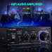 AK-280 компактен Hi-Fi стерео усилвател 2 × 40 W с RCA и AUX вход- Аудио усилватели и DAC - 14618 - nextbg.com