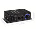 AK-280 компактен Hi-Fi стерео усилвател 2 × 40 W с RCA и AUX вход- Аудио усилватели и DAC - 14618 - nextbg.com