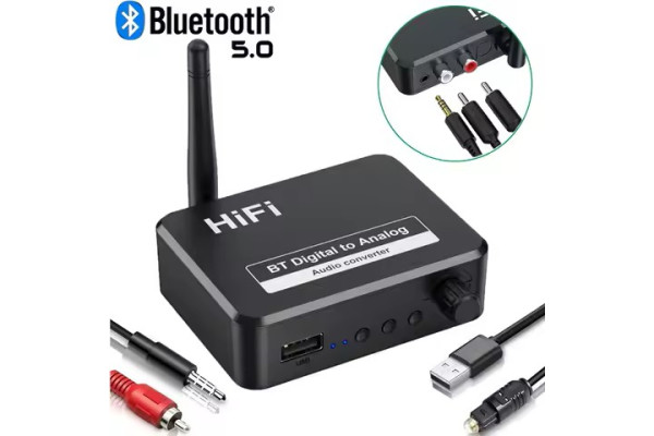 Bluetooth цифров ДАК BLS-B35 HiFi DAC - Аудио усилватели и DAC - 14610 - nextbg.com