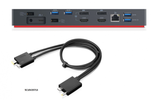 Lenovo ThinkPad Thunderbolt 3 Workstation Dock Gen 2 40AN - докинг станции за лаптопи - 21223 Lenovo ThinkPad Thunderbolt 3 Workstation Dock Gen 2 40AN - докинг станции за лаптопи - 21223 - nextbg.com