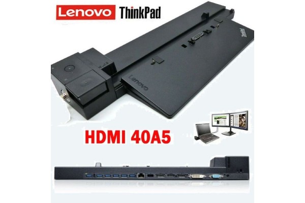 Lenovo ThinkPad Workstation Dock 40A5 със зарядно Lenovo 230W - докинг станции за лаптопи - 21214 - nextbg.com