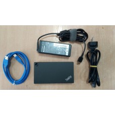ThinkPad USB 3.0 Ultra Dock 40A8 със зарядно